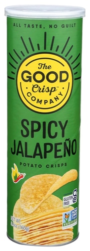 The Good Crisp Company Gluten Free Potato Crisps Spicy Jalapeno