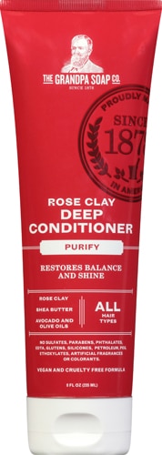 The Grandpa Soap Co Rose Clay Deep Conditioner Purify