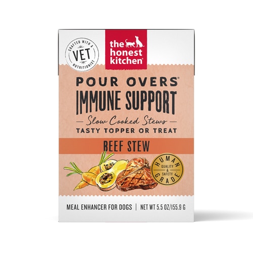 The Honest Kitchen Dog Pour Overs Immune Support Beef Stew