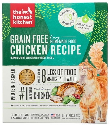 The Honest Kitchen Grain-Free Dehydrated Cat Food Chicken