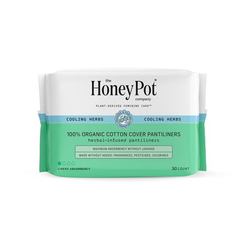 The Honey Pot 100% Organic Cotton Cover Everyday Liners