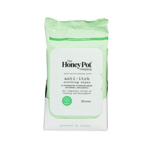 The Honey Pot Anti-Itch Soothing Wipes