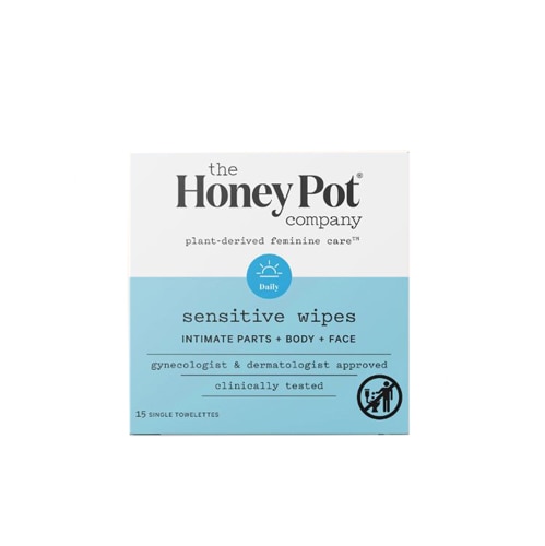 The Honey Pot Feminine Wipes Travel Size - Sensitive