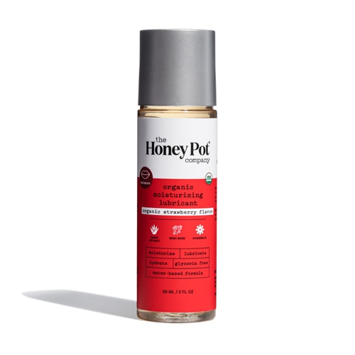 The Honey Pot Organic Strawberry Moisturizing Lubricant