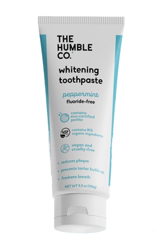 The Humble Co Whitening Toothpaste Fluoride-Free Peppermint