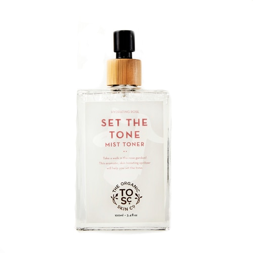 The Organic Skin Co Set The Tone Hydrating Rose Mist Toner