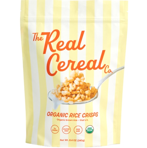 The Real Cereal Co. Organic Rice Crisps