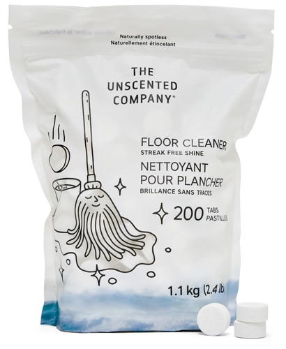 The Unscented Company Floor Cleaner Tabs Unscented