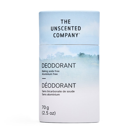 The Unscented Company Fragrance Free Deodorant- Plastic Free- Baking Soda and Aluminum Free