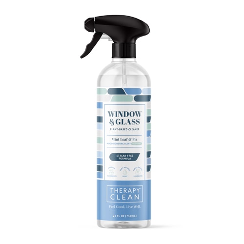 Therapy Clean® Window & Glass Cleaner Spray Restore Mint Leaf & Fir