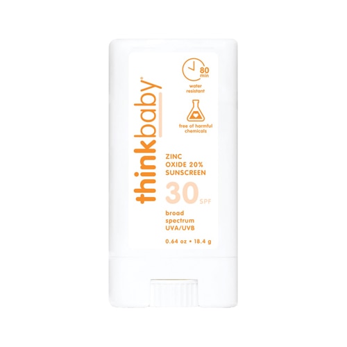 Thinkbaby Sunscreen Stick Clear Zinc SPF 30