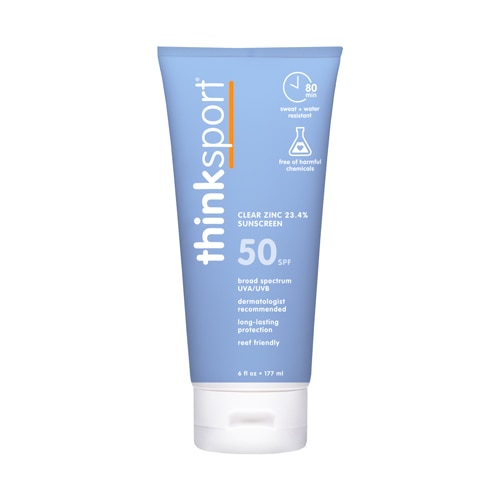 Thinksport Clear Zinc Sunscreen SPF 50