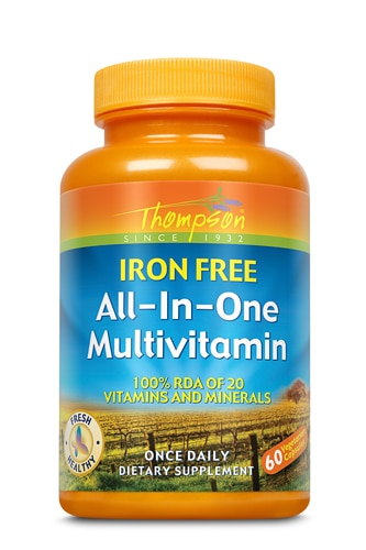 Thompson All In One Multivitamin Iron Free