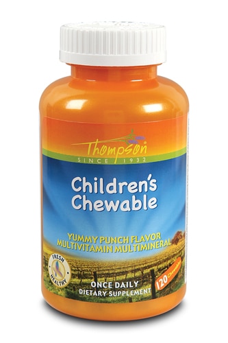 Thompson Children's Chewable Multivitamin Punch