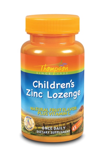 Thompson Children's Zinc Lozenges Fruit