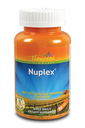 Thompson Nuplex Multivitamin Multimineral with Iron