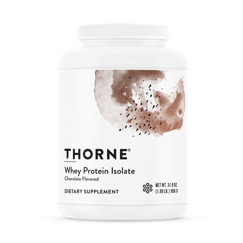 Thorne Research Whey Protein Isolate - NSF Certified for Sport Chocolate