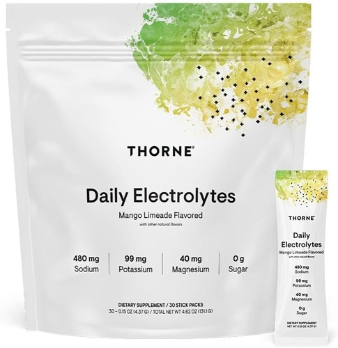 Thorne Daily Electrolytes - NSF Certified for Sport Mango Limeade