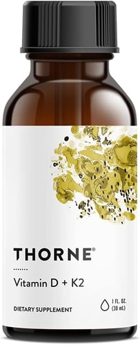 Thorne Vitamin D + K2 Liquid