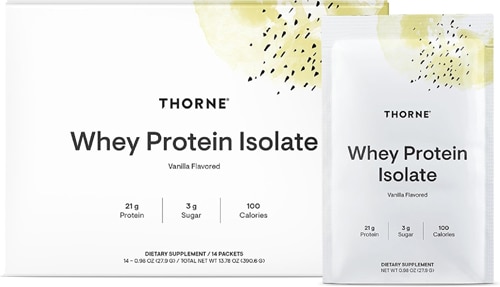 Thorne Whey Protein Isolate - NSF Certified for Sport Vanilla