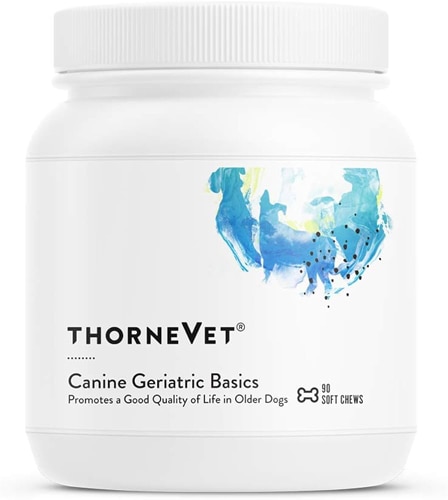 ThorneVet Canine Geriatric Basics Multivitamin Healthy Cognition Joints & Eyes For Older Dogs