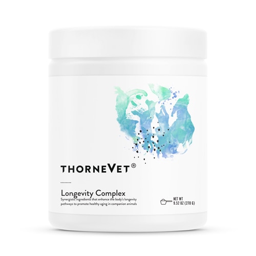 ThorneVet Longevity Complex Powder for Dogs & Cats - 90 Scoops