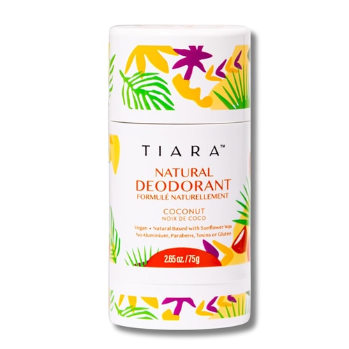 Tiara Natural Deodorant Aluminum Free - Coconut