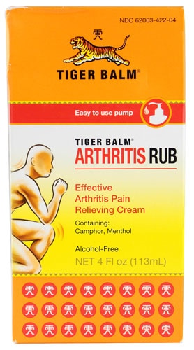 Tiger Balm Arthritis Rub Alcohol Free