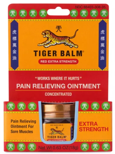 Tiger Balm Extra Strength Pain Relieving Ointment