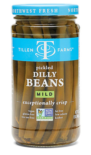 Tillen Farms Crispy Pickled Dilly Beans Mild