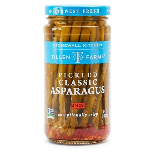 Tillen Farms Pickled Crispy Classic Asparagus Spicy