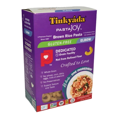 Tinkyada Brown Rice Pasta Gluten Free Elbow