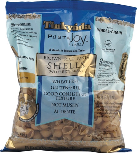 Tinkyada Brown Rice Pasta Gluten Free Shells