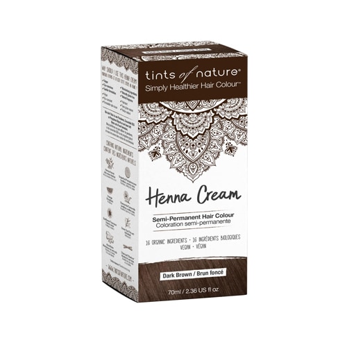 Tints of Nature Henna Cream Hair Color Dark Brown