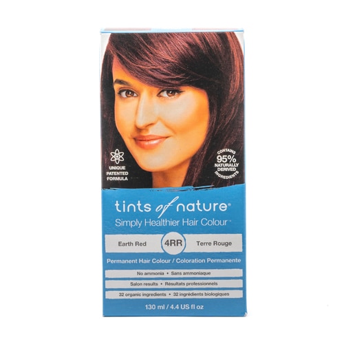 Tints of Nature Permanent Hair Colour 4RR Earth Red