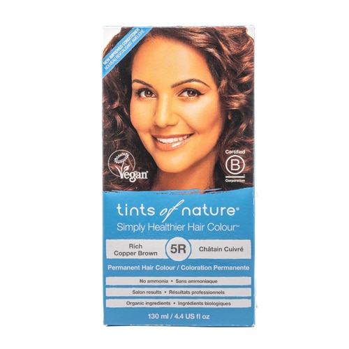 Tints of Nature Permanent Hair Colour 5R Rich Copper Brown