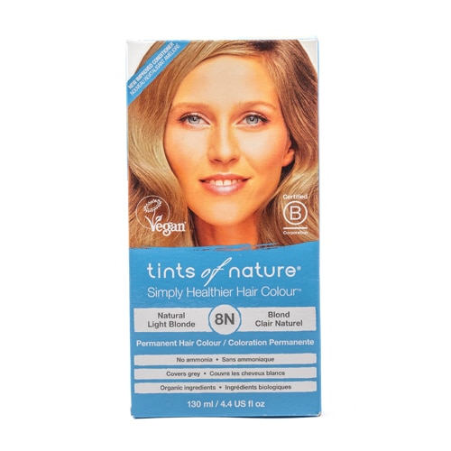 Tints of Nature Permanent Hair Colour 8N Natural Light Blonde