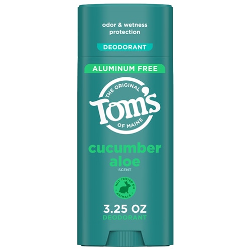 Tom's of Maine Deodorant Aluminum Free Cucumber Aloe