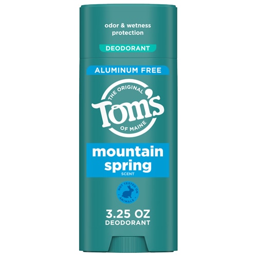 Tom's of Maine Deodorant Aluminum Free Mountain Spring