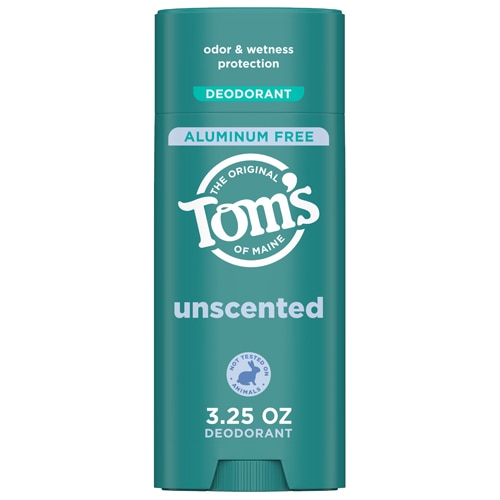 Tom's of Maine Deodorant Aluminum Free Unscented