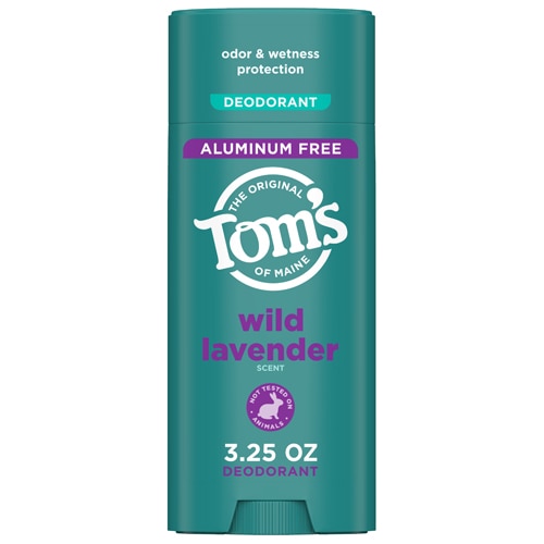 Tom's of Maine Deodorant Aluminum Free Wild Lavender