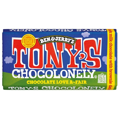 Tony's Chocolonely Bar Dark Milk Chocolate Brownie