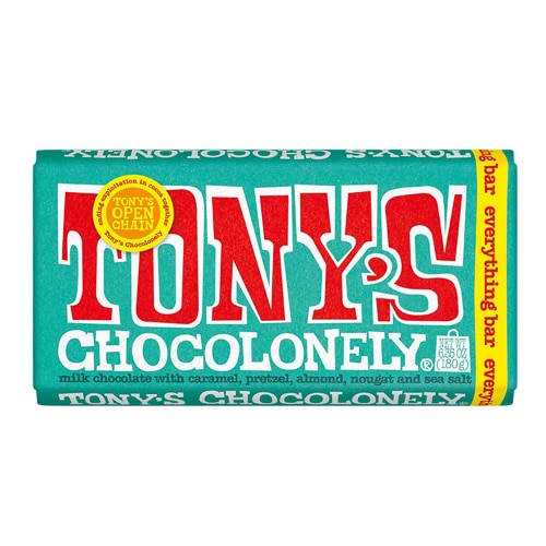 Tony's Chocolonely Bar Milk Chocolate Everything