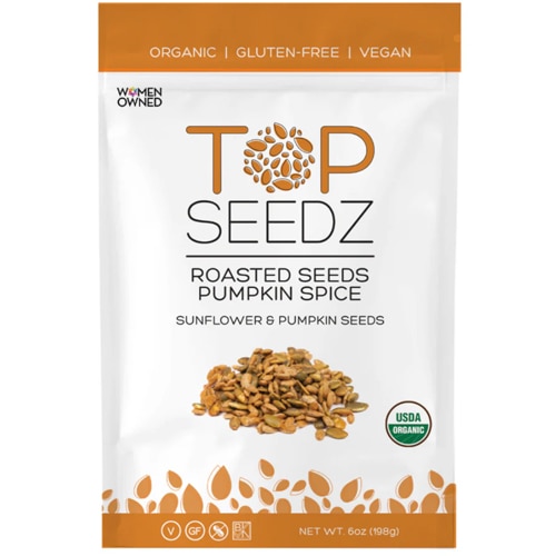 Top Seedz Roasted Seeds Sunflower & Pumpkin Seeds Pumpkin Spice
