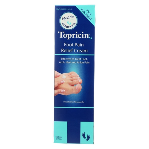 Topricin Foot Therapy Cream Fragrance Free