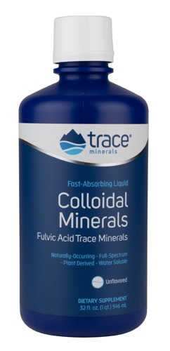 Trace Minerals Research Colloidal Minerals Unflavored