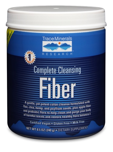 Trace Minerals Research Complete Cleansing Fiber Dietary Supplement