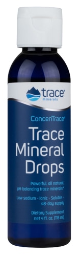 Trace Minerals Research ConcenTrace® Mineral Drops, Flip Top Cap