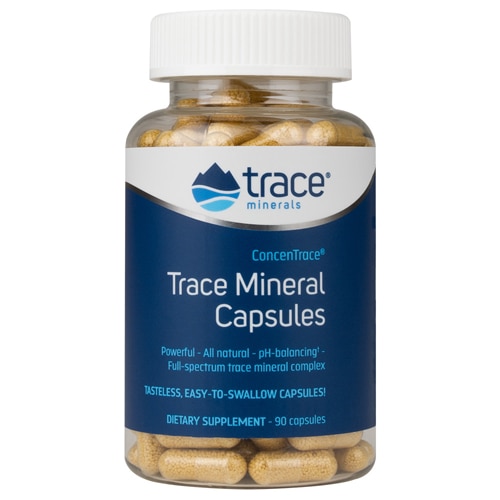 Trace Minerals Research Concentrace Trace Mineral Capsules