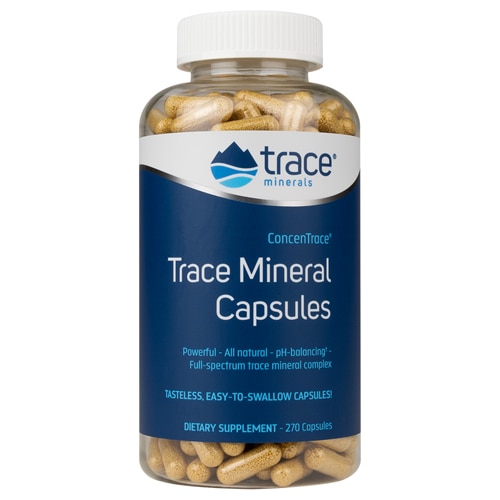 Trace Minerals Research Concentrace Trace Mineral Capsules